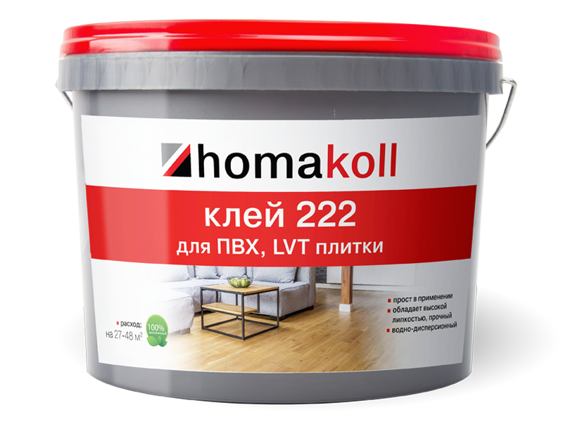 Клей для коммерческих ПВХ покрытий