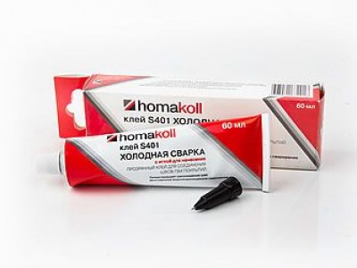 Клей «Холодная сварка» для всех типов ПВХ Homakoll s401